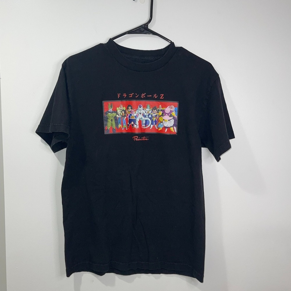 Dragon Ball Z x Primitive‎ T-Shirt Black – Villains Graphic – Size M